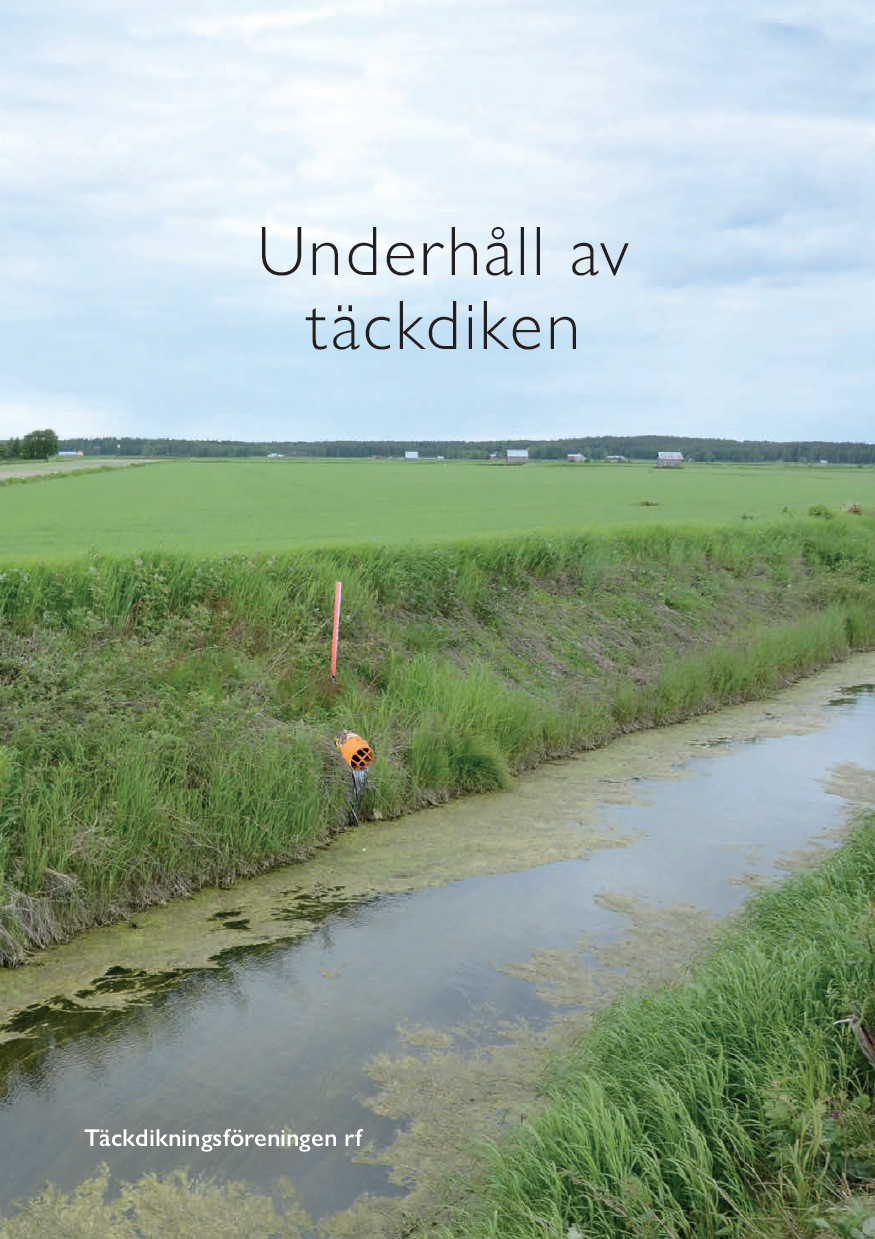 UNDERHÅLL AV TÄCKDIKEN